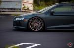 Audi R8 V10 on Vossen Wheels (CG-204) 2016 года